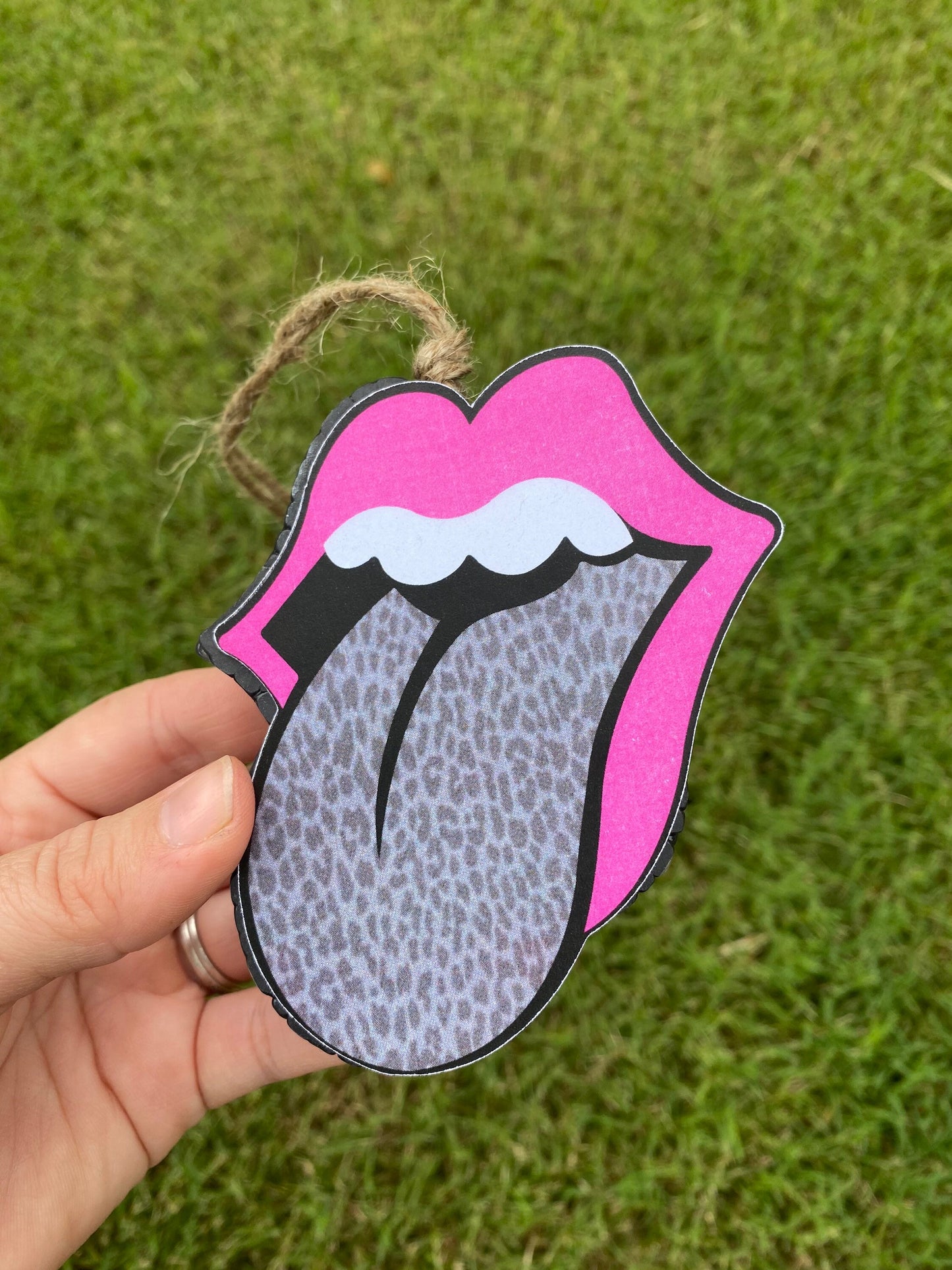Tongue/Lip Freshie, Car Freshie, Car Scent, Car Freshener, Lip Freshie, Rolling Stone Tongue, Aroma Bead Freshies