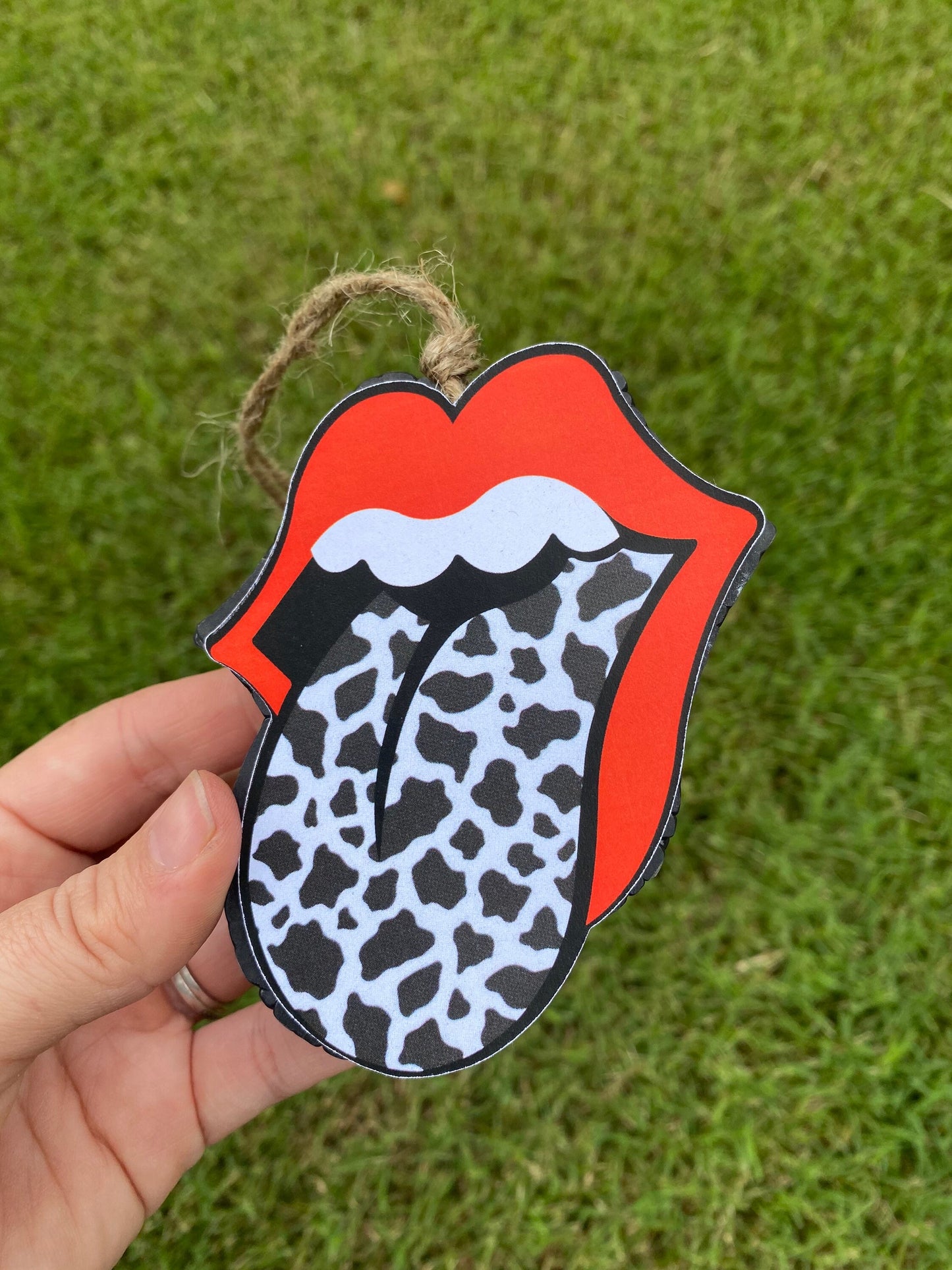 Tongue/Lip Freshie, Car Freshie, Car Scent, Car Freshener, Lip Freshie, Rolling Stone Tongue, Aroma Bead Freshies