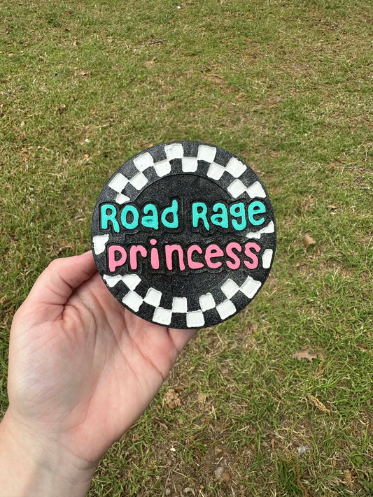 Road Rage Princess Freshie, Funny Car Freshies, Wholesale Car Freshies,