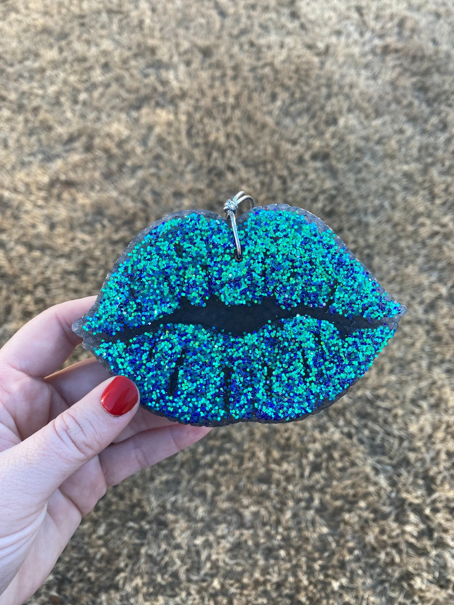 Glitter lips car Freshie, Car Scent, Aroma Bead Car Scents, Western Car FRESHIES, Valentine’s Day FRESHIES