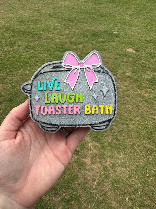 Live Laugh Toaster Bath Car Freshie, Toaster Bath Freshie, Funny Freshies, Wholesale Freshies, Snarky Freshies