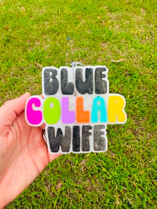 Blue Collar Wife Car Freshies, Wife Car Freshies, Wholesale Car Freshies