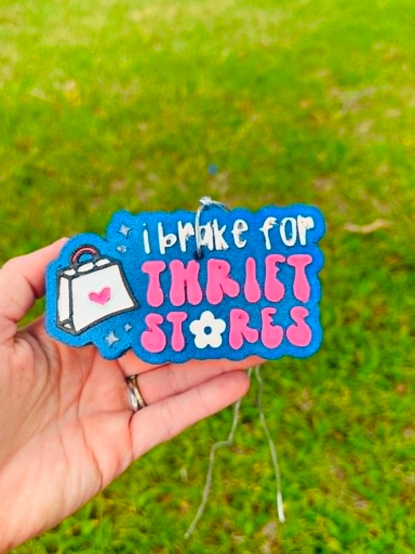 I Brake for Thrift Stores Car Freshies, Wholesale Car Freshies
