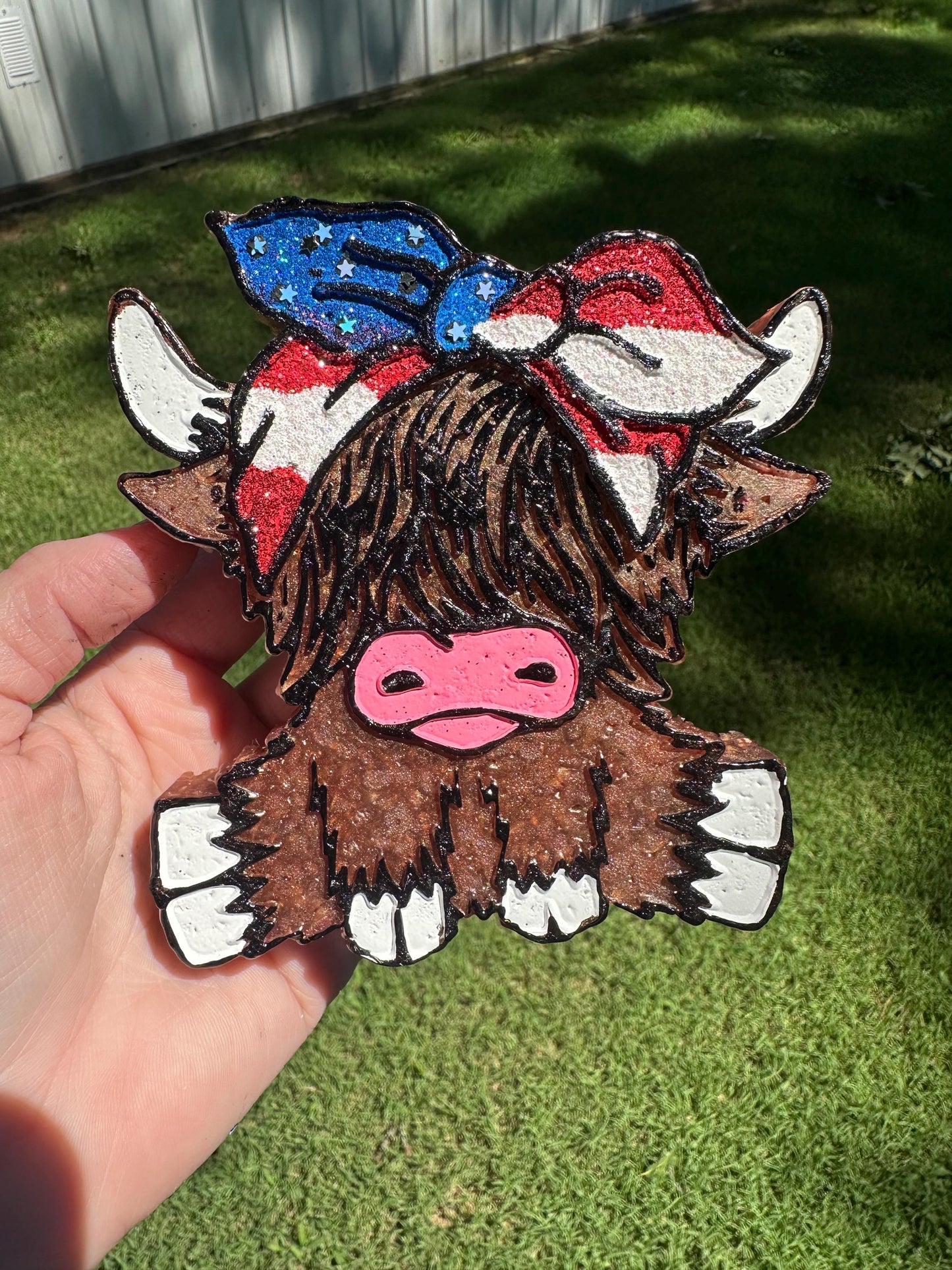 Highland Cow Car Freshies, Cow Car Freshies, Highland Freshies, Wholesale Freshies, Custom Car Freshies