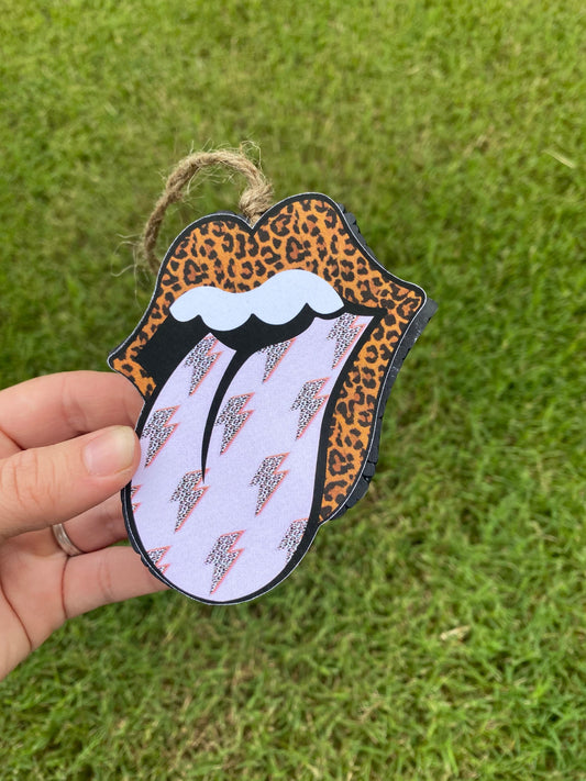 Tongue/Lip Freshie, Car Freshie, Car Scent, Car Freshener, Lip Freshie, Rolling Stone Tongue, Aroma Bead Freshies