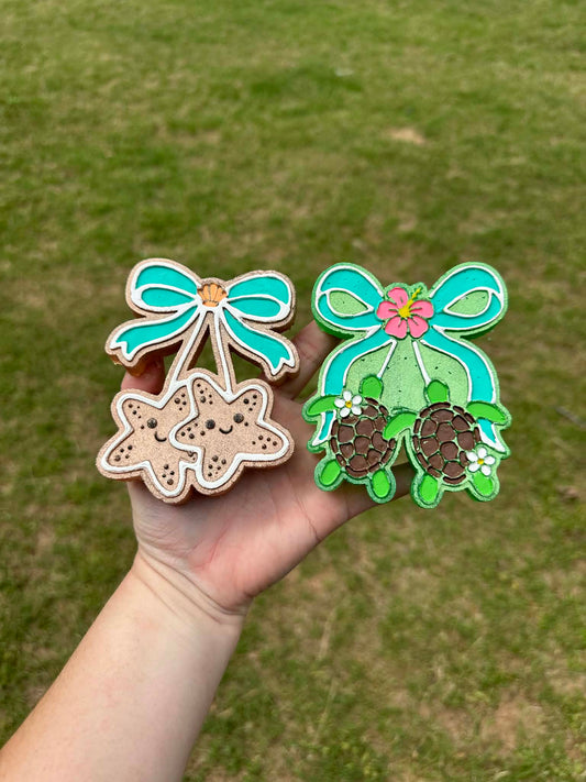 Turtle Car Freshies, Starfish Car Freshies, Summer Car Freshies, Beach Car Freshies, Wholesale Car Freshies,
