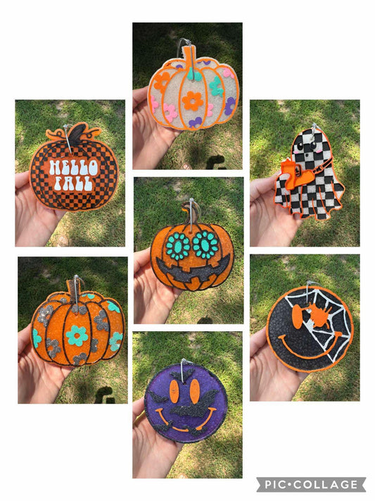 Halloween Car Freshies, Fall Car Freshies, Pumpkin Car Freshies, Wholesale Car Freshies