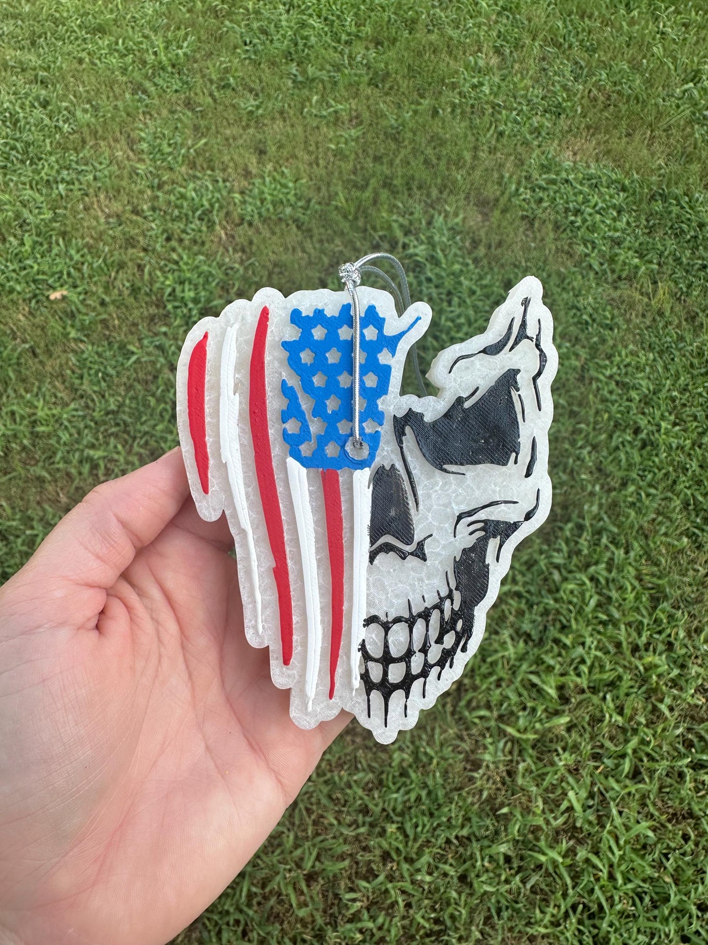 Skull Flag Car Freshie, Punisher Car Freshie, Men’s Car Freshies