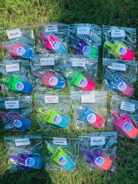 Wholesale/Bulk Order Loaded Tea Car Freshies, Car Scent, Car Freshener, Custom Cardstock Freshies, Aroma Bead Freshies, Loaded Teas