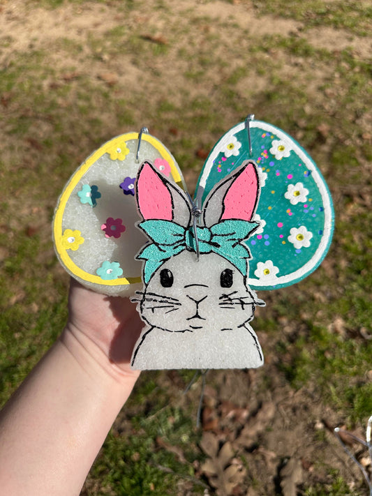 Easter Car Freshies, Bunny Car Freshies, Easter Egg Freshies, Custom Car Freshies, Wholesale Car Freshies