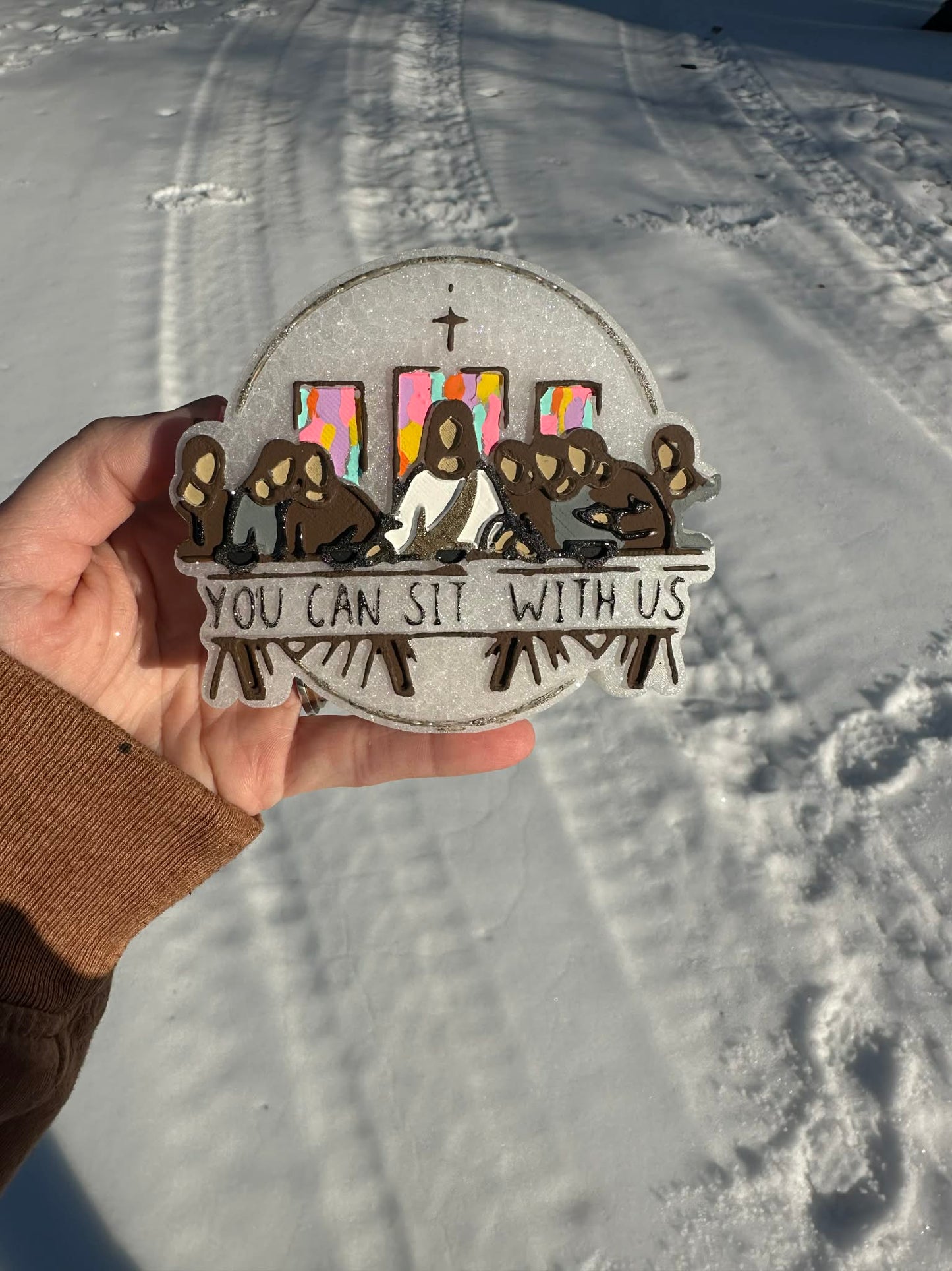 You Can Sit With Us Car Freshies, Jesus Car Freshies, Wholesale Car Freshies, Christian Car Freshies, Faith based car freshies