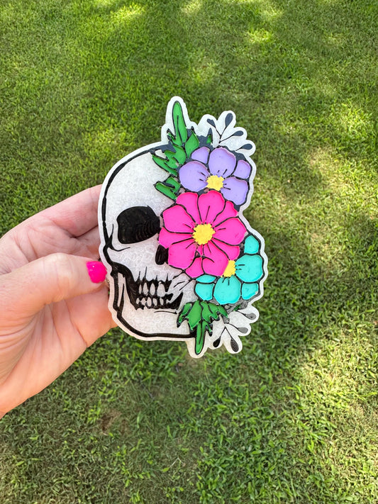 Floral Skull Car Freshies, Floral Car Freshies, Skull Car Freshies, Wholesale Car Freshies, Western Car Freshies