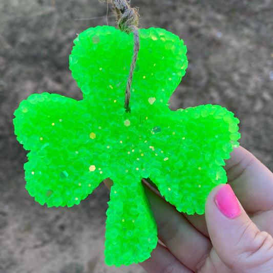 Clover/Shamrock Car Freshie, Car Scent, Car Freshener