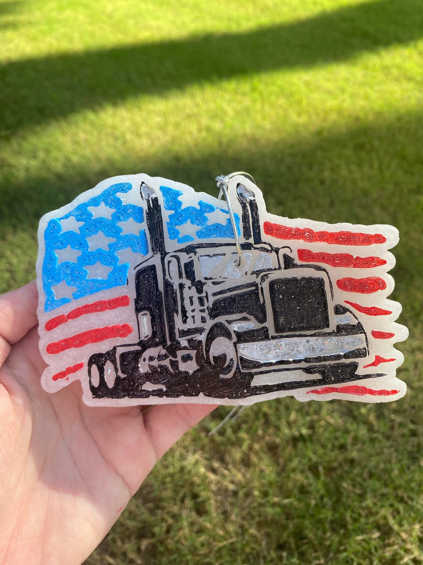 Semi Truck Car Freshie, Truck Driver Car Freshies, Semi Flag Car Freshies, Guys Car Freshies, Mens Car Freshies, Wholesale Car Freshies