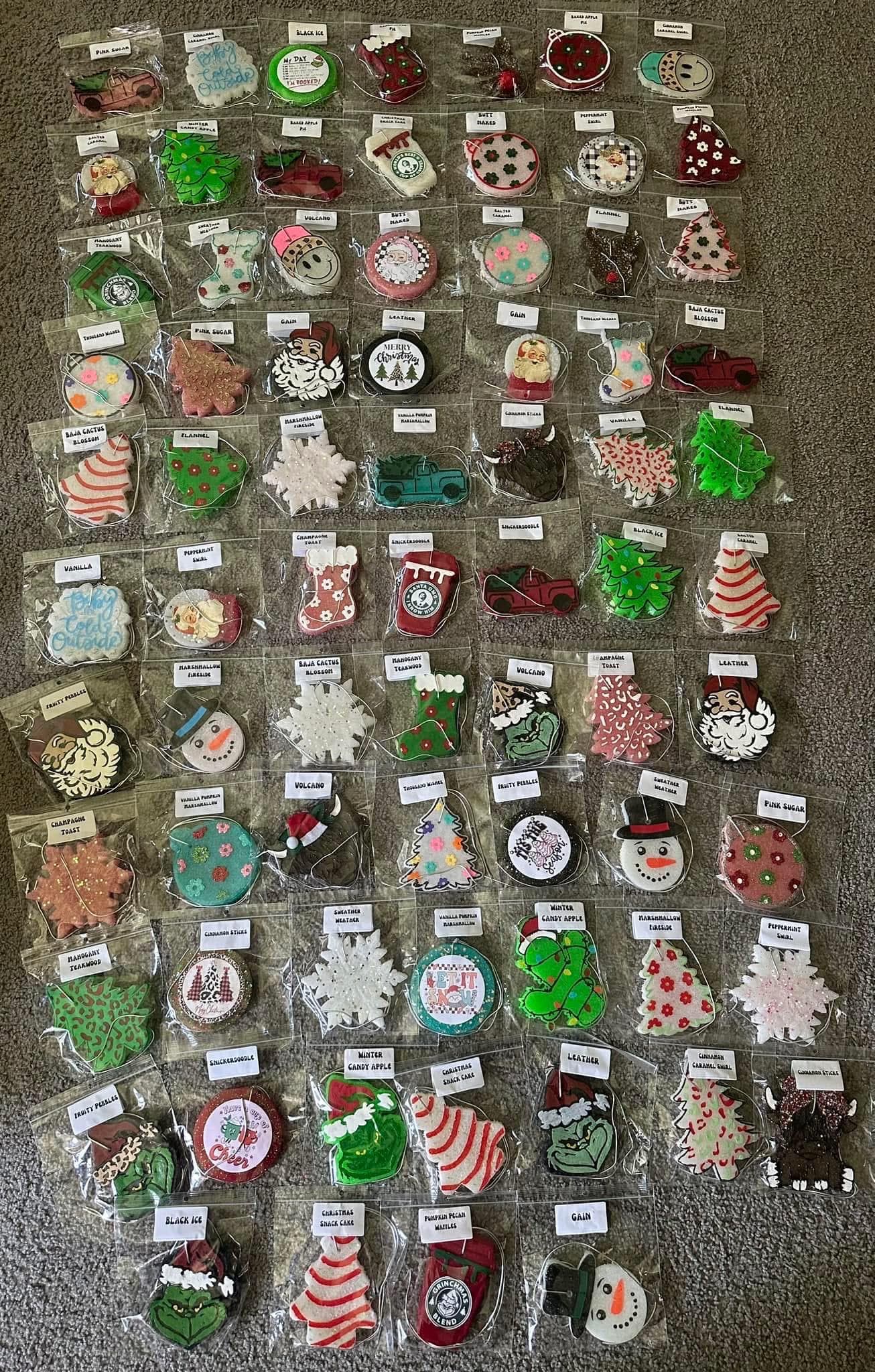 Wholesale Car Freshies, Car Scents, Car Fresheners, Aroma Bead Freshies 10/15/20 Pack READ ITEM DETAILS